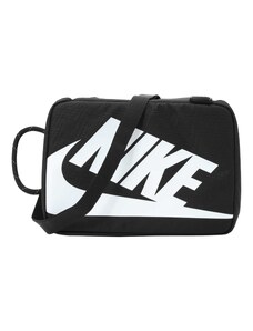 Nike Sportswear Чанта за през рамо тип преметка черно / бяло
