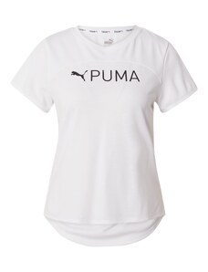 PUMA Функционална тениска 'Ultrabreathe' черно / бяло