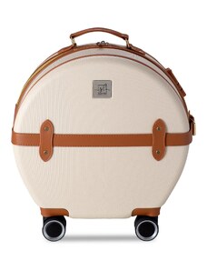 Самолетен куфар за ръчен багаж Semi Line T5670-2 Бял