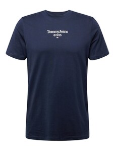 Tommy Jeans Тениска нейви синьо / алено / бяло