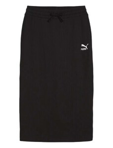 Пола Classics Ribbed Midi Skirt 624265 01 puma black