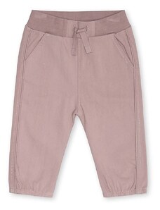 Детски панталон That's mine Floke в розово с изчистен дизайн