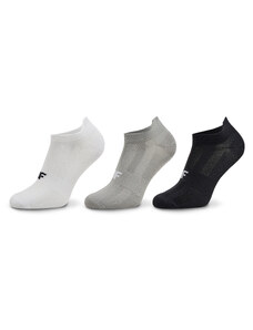 Комплект 3 чифта къси чорапи мъжки 4F 4FWMM00UFSOM137 94S