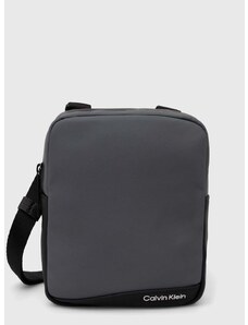 Чанта през рамо Calvin Klein в сиво K50K511252