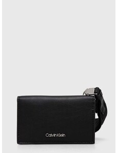 Портмоне Calvin Klein дамски в черно K60K611689