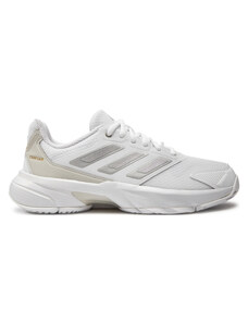 Обувки adidas CourtJam Control 3 Tennis ID2457 Ftwwht/Silvmt/Greone