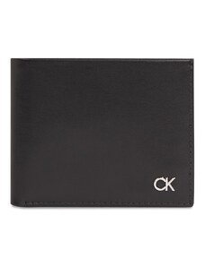 Голям мъжки портфейл Calvin Klein Metal Ck K50K511693 Ck Black BEH