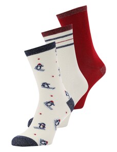 Women' Secret Къси чорапи нейви синьо / тъмночервено / бяло