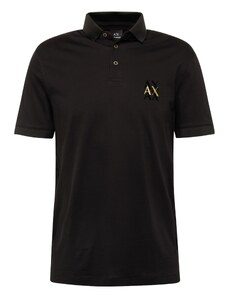 ARMANI EXCHANGE Тениска злато / черно