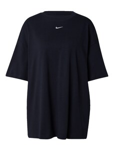 Nike Sportswear Тениска 'ESSNTL' черно / бяло