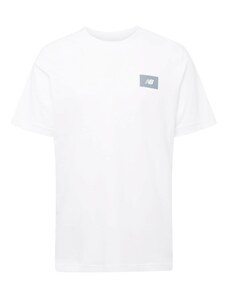 new balance Тениска 'Essentials' графитено сиво / бяло