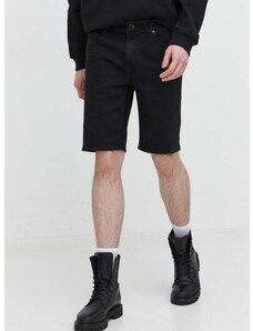 Дънков къс панталон Volcom в черно