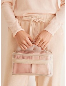 Комплект козметични чанти women'secret EVERYDAY ESSENTIALS 1 (3 броя) в розово 4847864