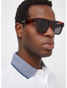 Слънчеви очила Gucci в кафяво GG0962S