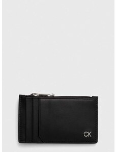 Кожен портфейл Calvin Klein мъжки в черно K50K511685