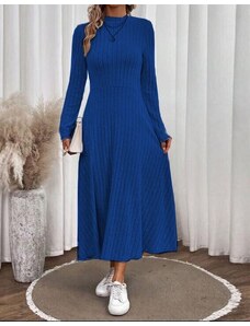 Creative Изчистена дамска рокля в синьо - код 33022