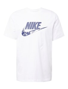 Nike Sportswear Тениска 'FUTURA' ултрамарин синьо / бяло