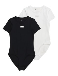 Tommy Hilfiger Underwear Бебешки гащеризони/боди черно / бяло