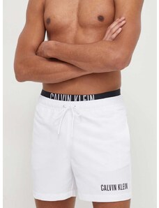 Плувни шорти Calvin Klein в бяло KM0KM00992
