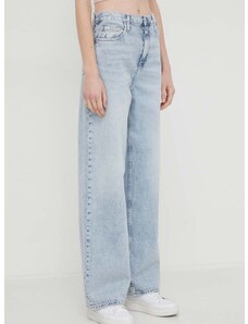 Дънки Calvin Klein Jeans с висока талия J20J223427