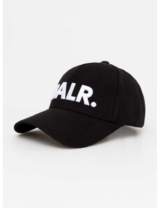 Памучна шапка с козирка BALR Game Day в черно с апликация B6110 1063