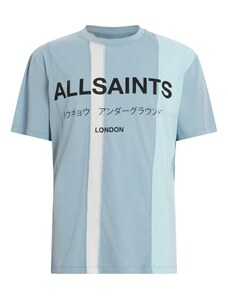AllSaints Тениска 'REPURPOSE' бежово / лазурно синьо / светлосиньо / черно