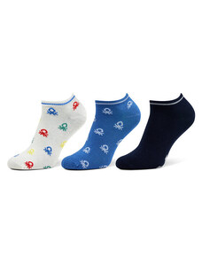 Комплект 3 чифта къси чорапи детски United Colors Of Benetton
