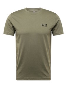 EA7 Emporio Armani Тениска каки / черно