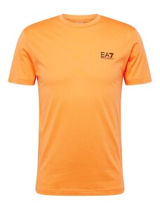EA7 Emporio Armani Тениска оранжево / червено / черно