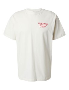 Iriedaily Тениска 'Future Camp' ярко червено / бяло