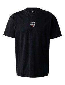 Iriedaily Тениска 'Give A' червено / черно / бяло