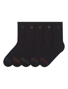 Pull&Bear Къси чорапи светлосиньо / оранжево / розово / черно