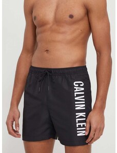 Плувни шорти Calvin Klein в черно KM0KM01004
