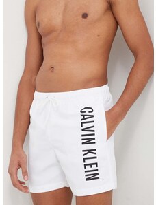 Плувни шорти Calvin Klein в бяло KM0KM01004