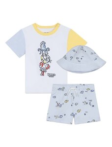 Комплект за бебета Kenzo Kids в бяло