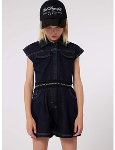 Детски гащеризон Karl Lagerfeld в черно