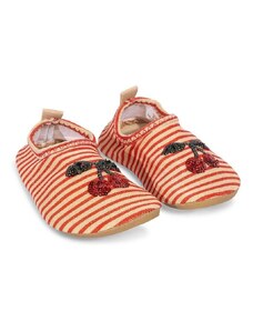 Детски обувки за вода Konges Sløjd в червено