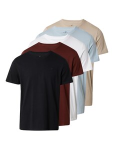 HOLLISTER Тениска цвят "пясък" / светлосиньо / бордо / черно / бяло
