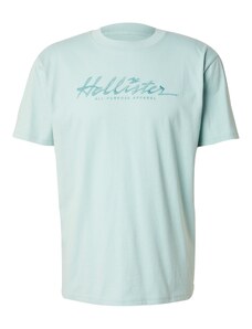 HOLLISTER Тениска 'TECH' аквамарин / светлосиньо