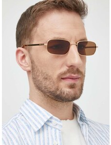 Слънчеви очила Gucci в жълто GG1457S