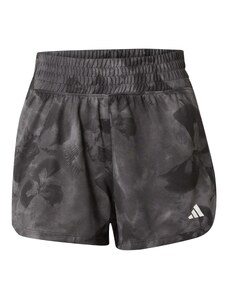 ADIDAS PERFORMANCE Спортен панталон 'PACER FLOWER' сиво / антрацитно черно / тъмносиво