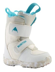 Детски Сноуборд Обувки Burton Mini-Grom White