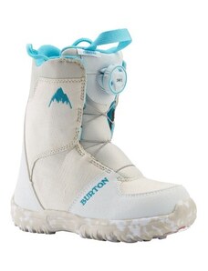 Детски Сноуборд Обувки Burton Grom Boa White