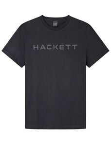 HACKETT T-Shirt Essential Tee HM500713 9du blk/grey