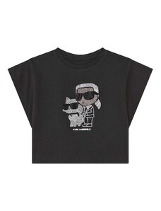 KARL LAGERFELD K Детско T-Shirt Z30113 B 09b black