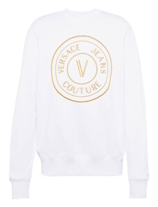 Versace Jeans Couture Суичър '76UP306' злато / бяло