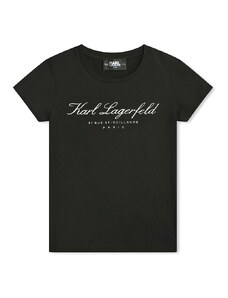 KARL LAGERFELD K Детско T-Shirt Z30107 A 09b black
