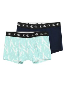 Calvin Klein Underwear Шорти за плуване морскосиньо / светлосиньо / черно / бяло