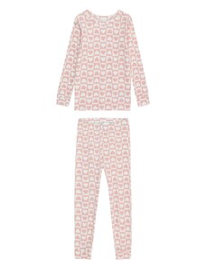 GAP Комплект пижама слонова кост / розе