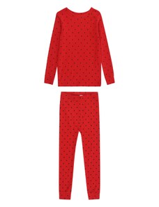 GAP Комплект пижама 'VDAY' червено / черно